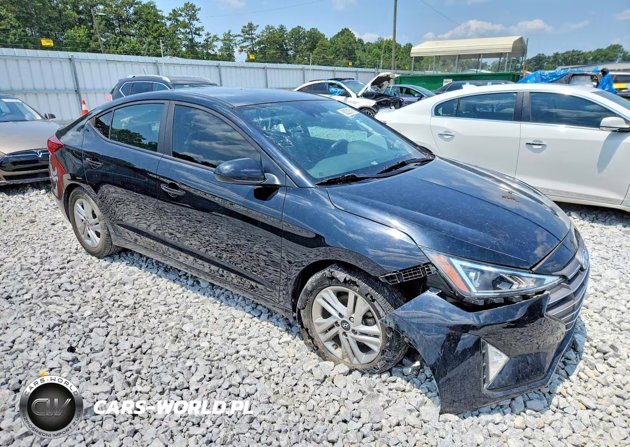 2019 Hyundai Elantra Sel VIN:KMHD84LF8KU854971 - 4