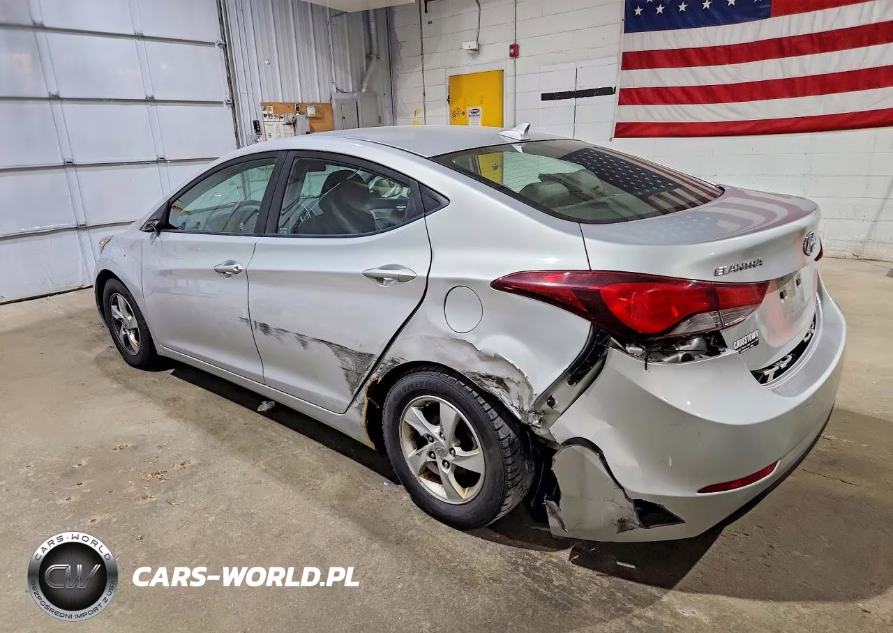 2015 Hyundai Elantra Se VIN:5NPDH4AE9FH561689 - 2