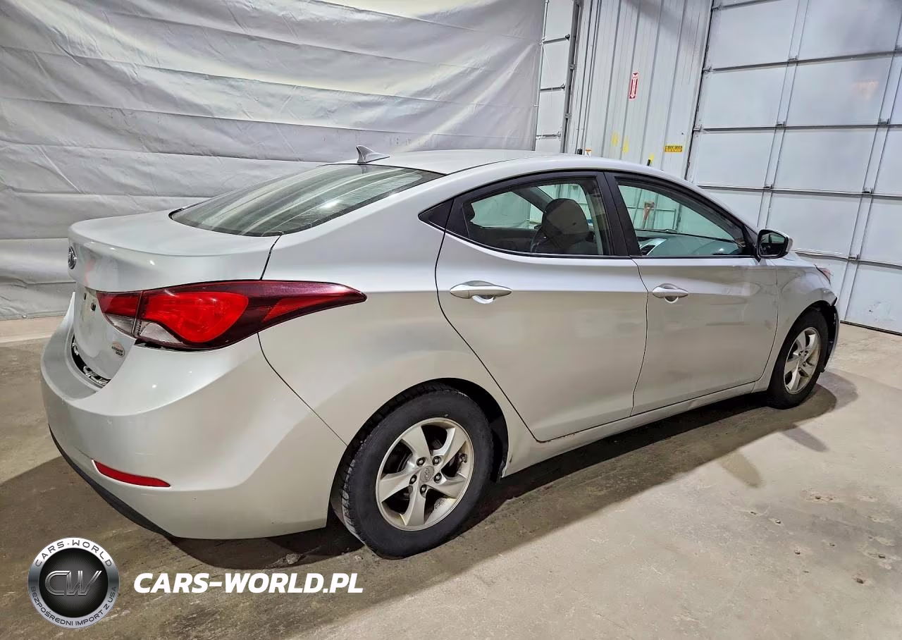 2015 Hyundai Elantra Se VIN:5NPDH4AE9FH561689 - 3