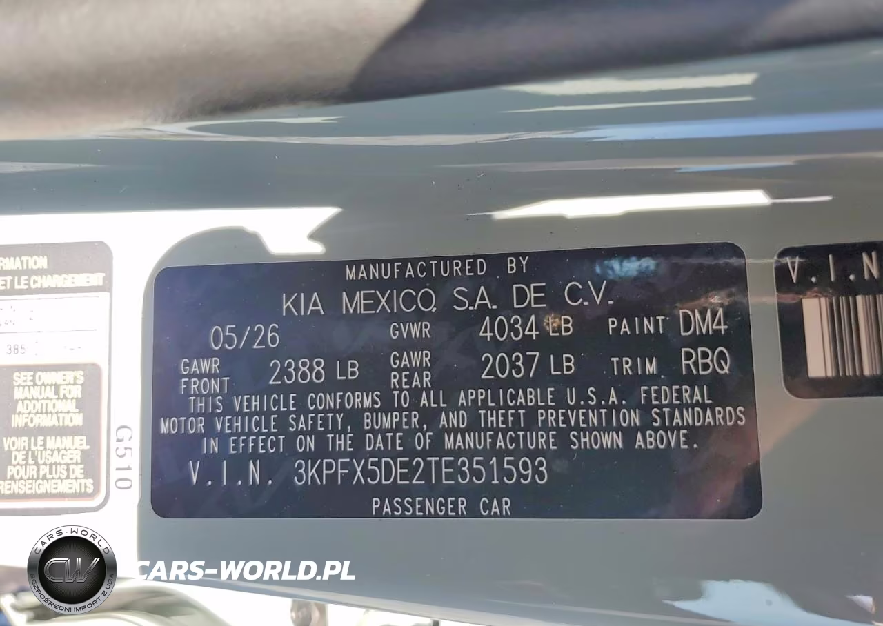 2026 Kia K4 Ex VIN:3KPFX5DE2TE351593 - 13