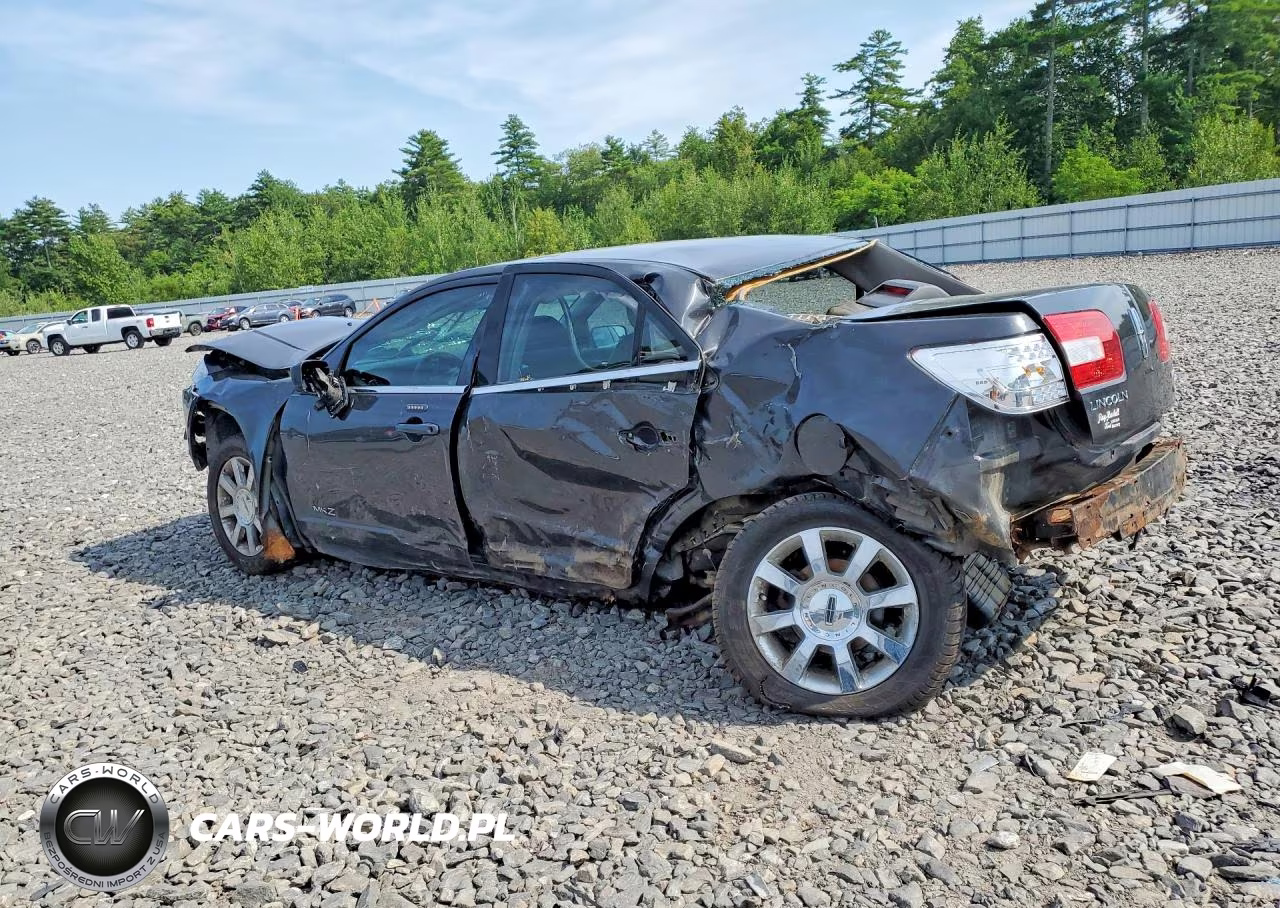 2007 Lincoln Mkz VIN:3LNHM28T67R618687 - 2