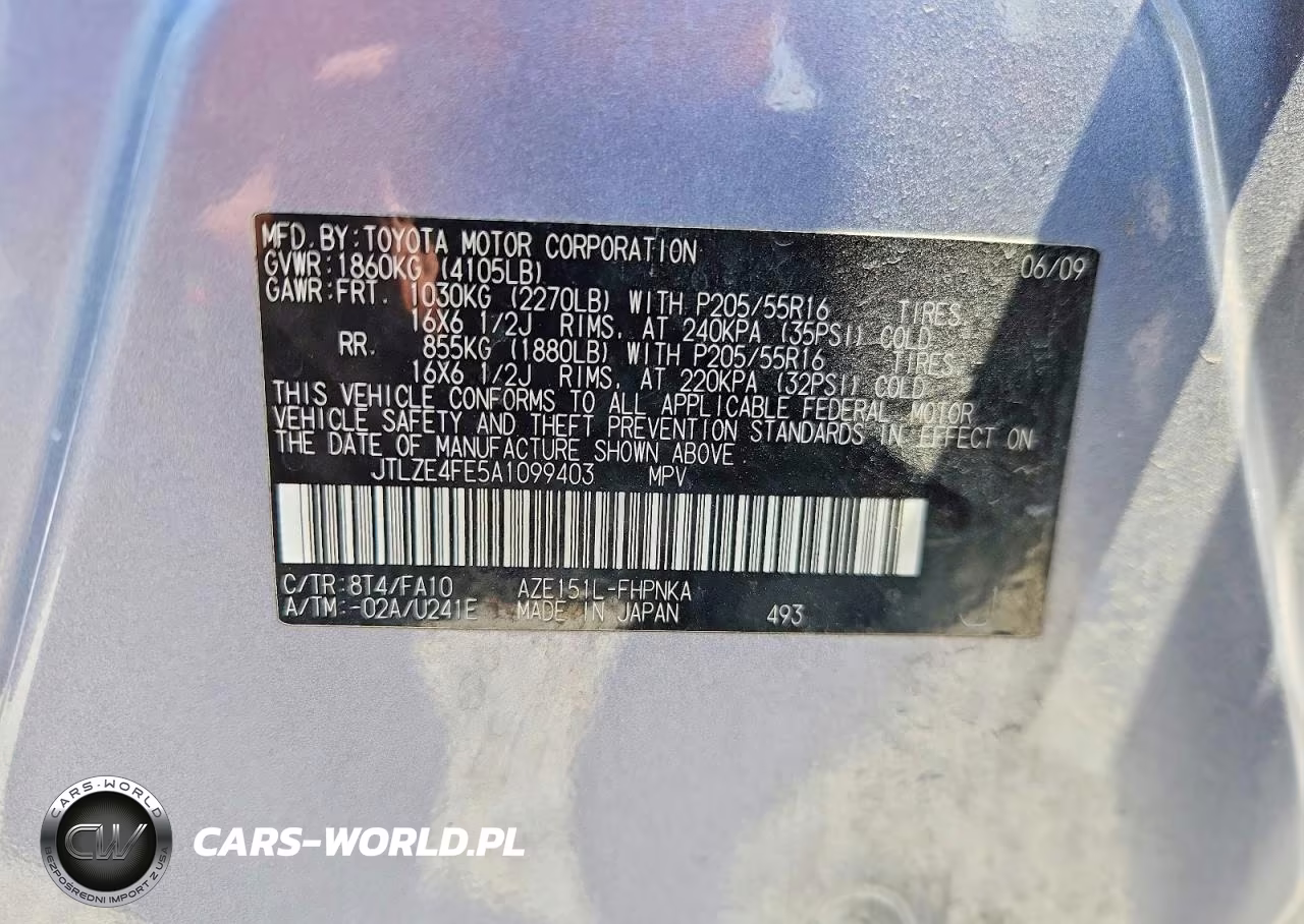 2010 Scion Xb Base VIN:JTLZE4FE5A1099403 - 12