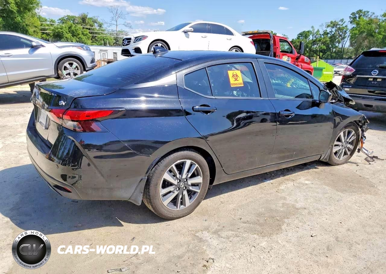 2022 Nissan Versa Sv VIN:3N1CN8EV6NL866770 - 3