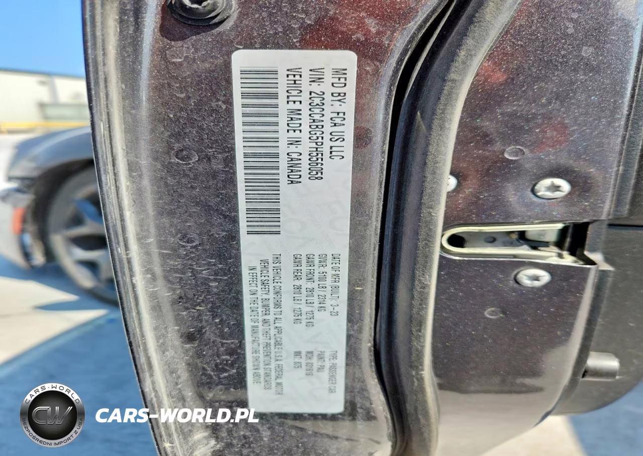 2023 Chrysler 300 S VIN:2C3CCABG5PH556058 - 13