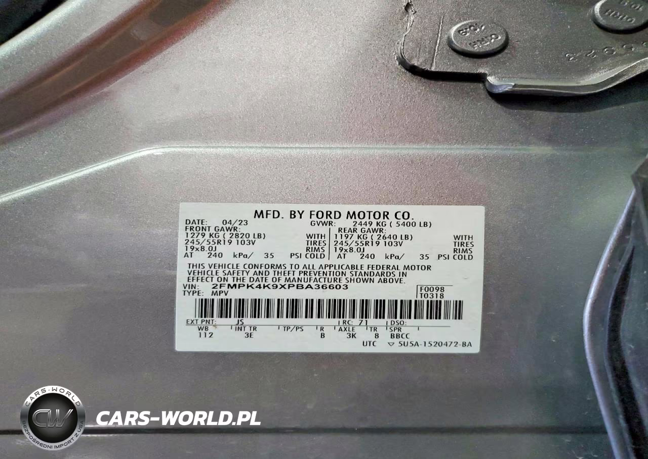 2023 Ford Edge Titanium VIN:2FMPK4K9XPBA36603 - 13
