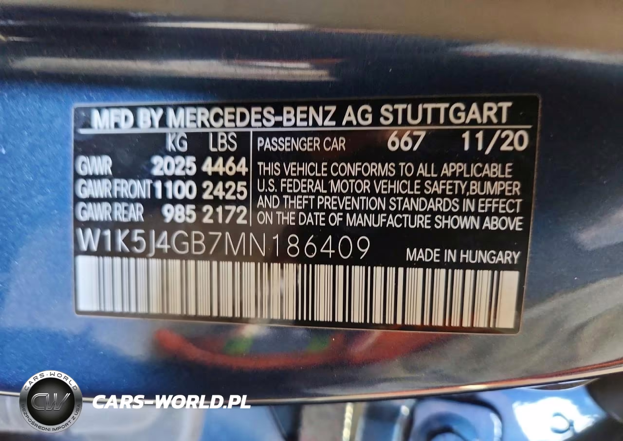 2021 Mercedes-Benz Cla 250 VIN:W1K5J4GB7MN186409 - 13