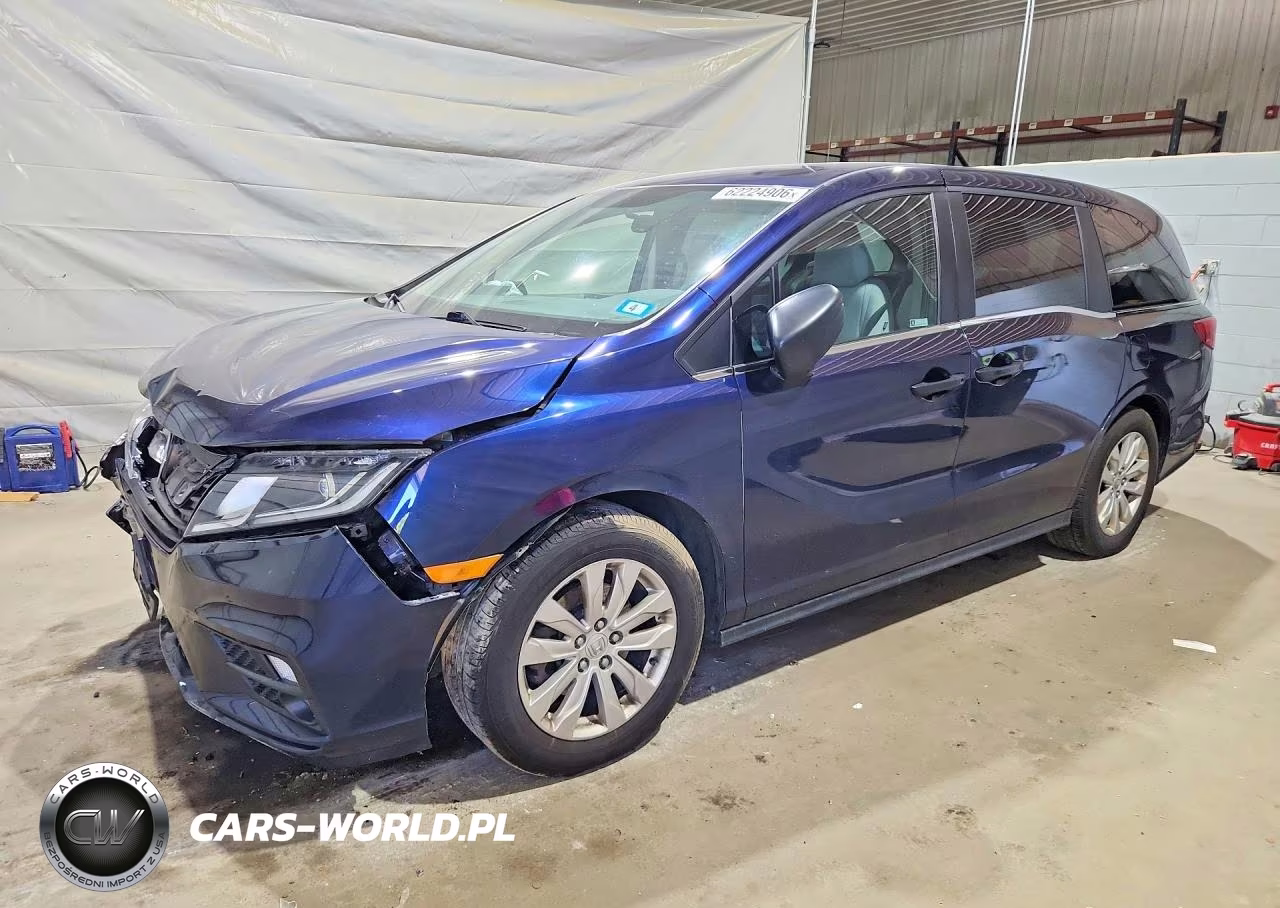2019 Honda Odyssey Lx VIN:5FNRL6H29KB117460 - 1