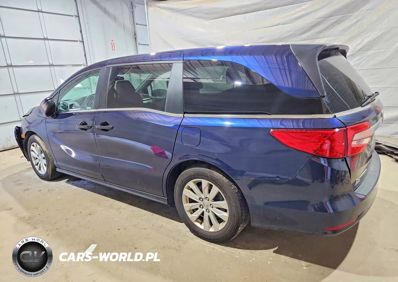 2019 Honda Odyssey Lx VIN:5FNRL6H29KB117460 - 2