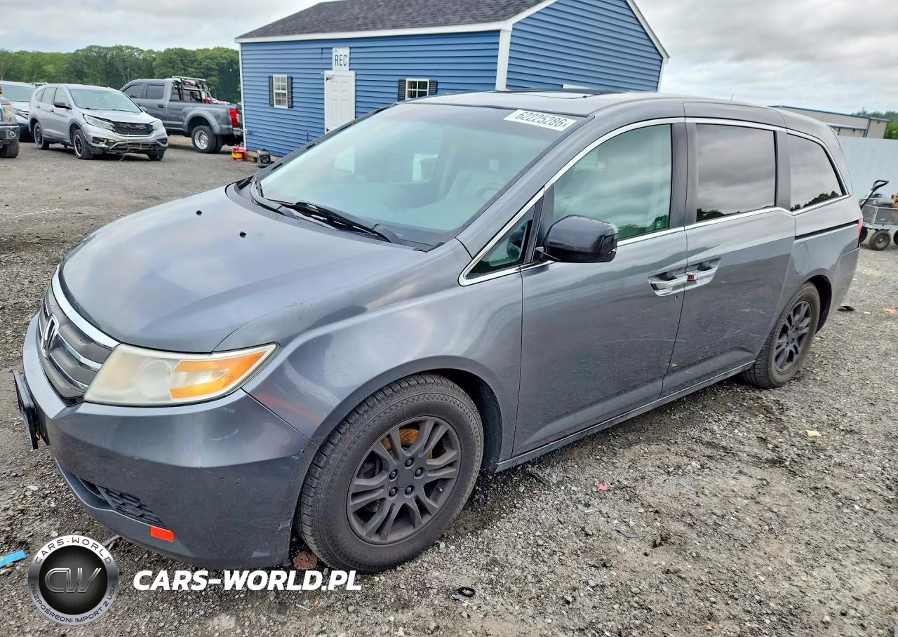 2011 Honda Odyssey Exl VIN:5FNRL5H62BB074349 - 1