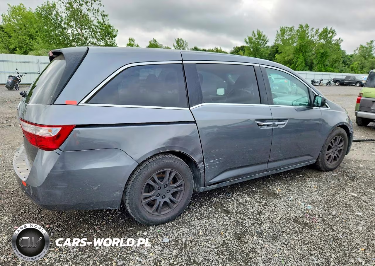 2011 Honda Odyssey Exl VIN:5FNRL5H62BB074349 - 3
