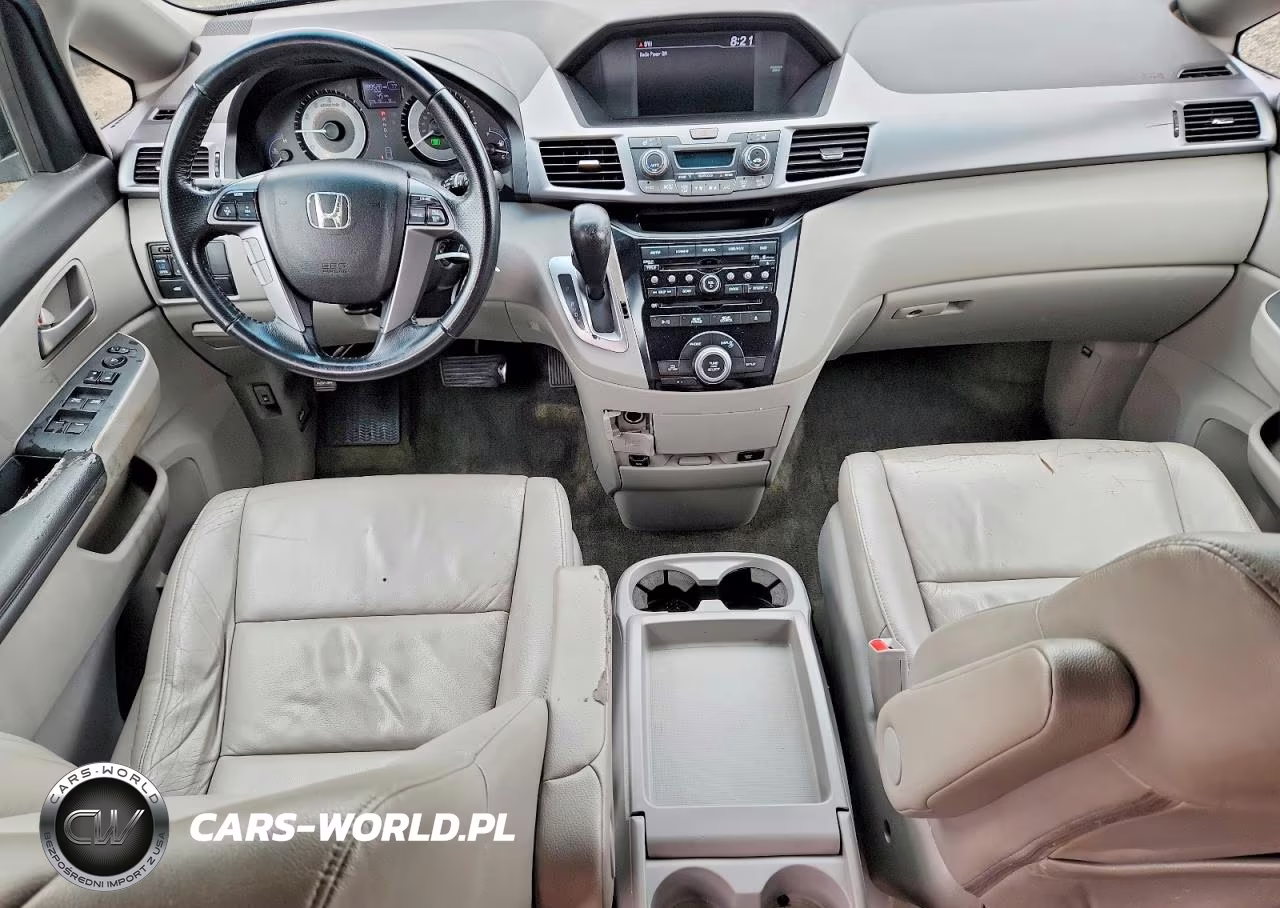 2011 Honda Odyssey Exl VIN:5FNRL5H62BB074349 - 8