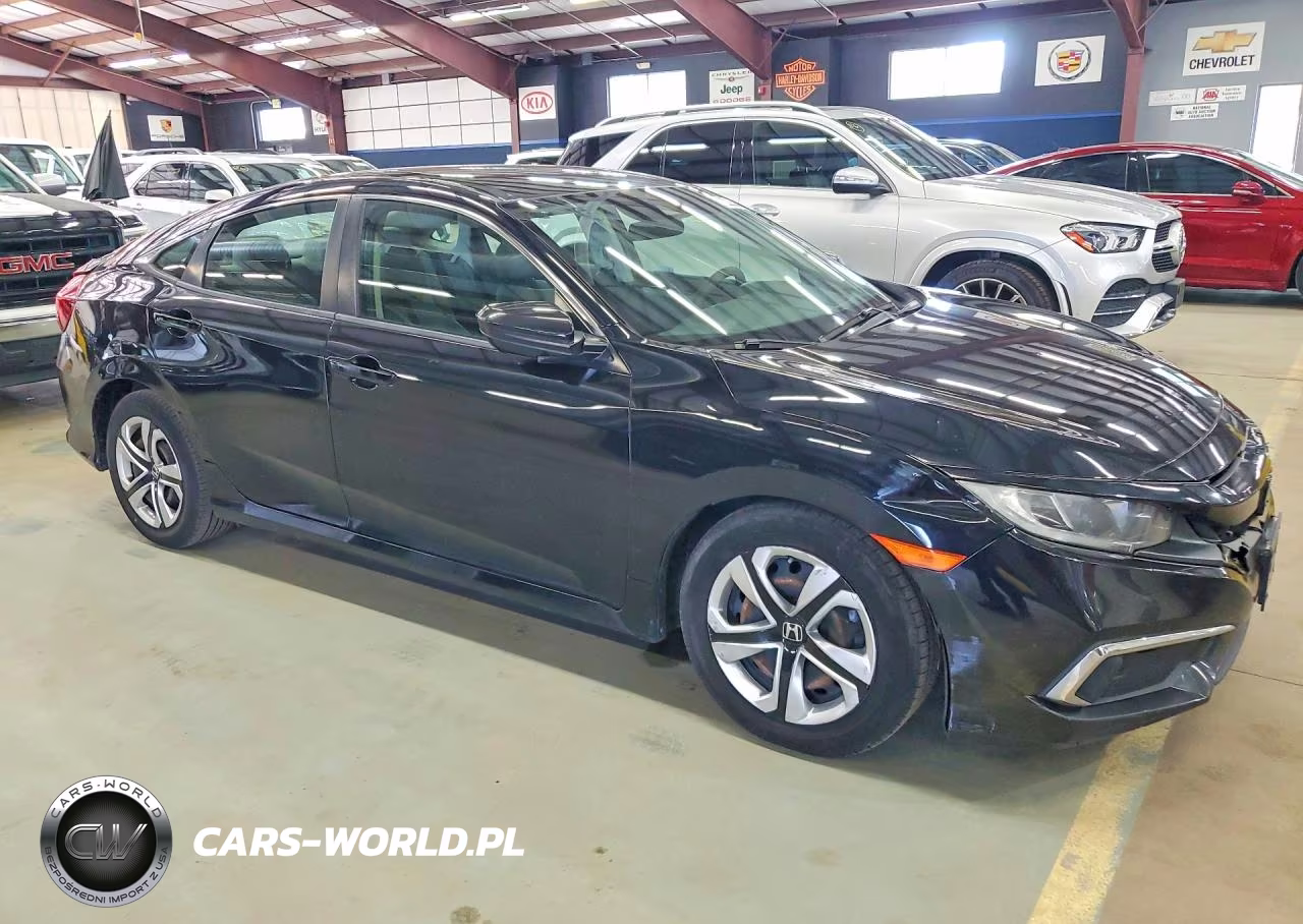 2019 Honda Civic Lx VIN:2HGFC2F61KH538683 - 4