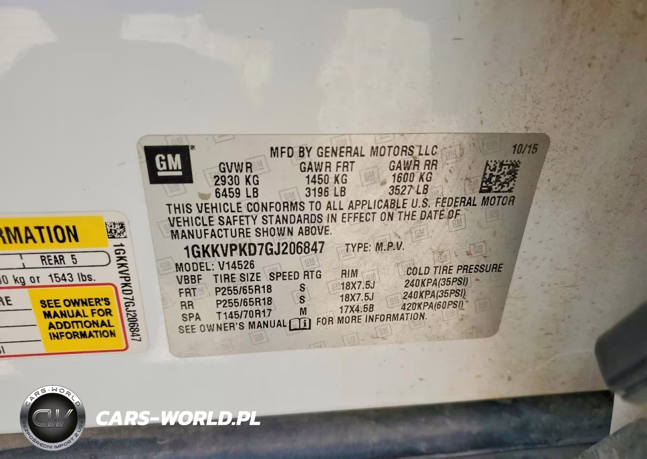 2016 GMC Acadia Sle VIN:1GKKVPKD7GJ206847 - 13