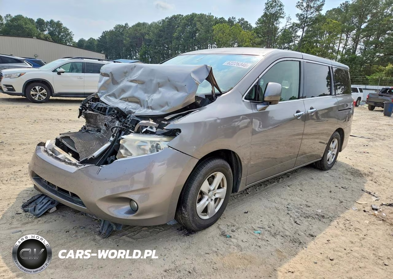 2012 Nissan Quest 3.5 S VIN:JN8AE2KP7C9045646 - 1