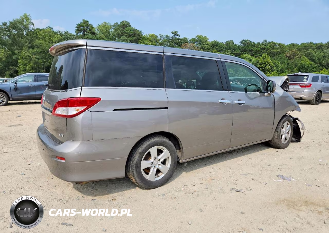 2012 Nissan Quest 3.5 S VIN:JN8AE2KP7C9045646 - 3