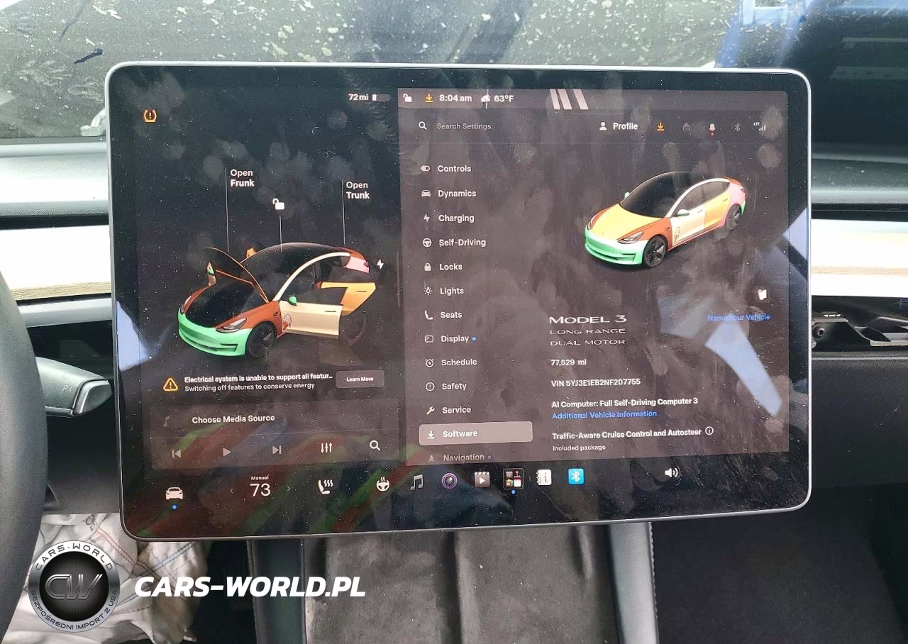2022 Tesla Model 3 VIN:5YJ3E1EB2NF207755 - 9