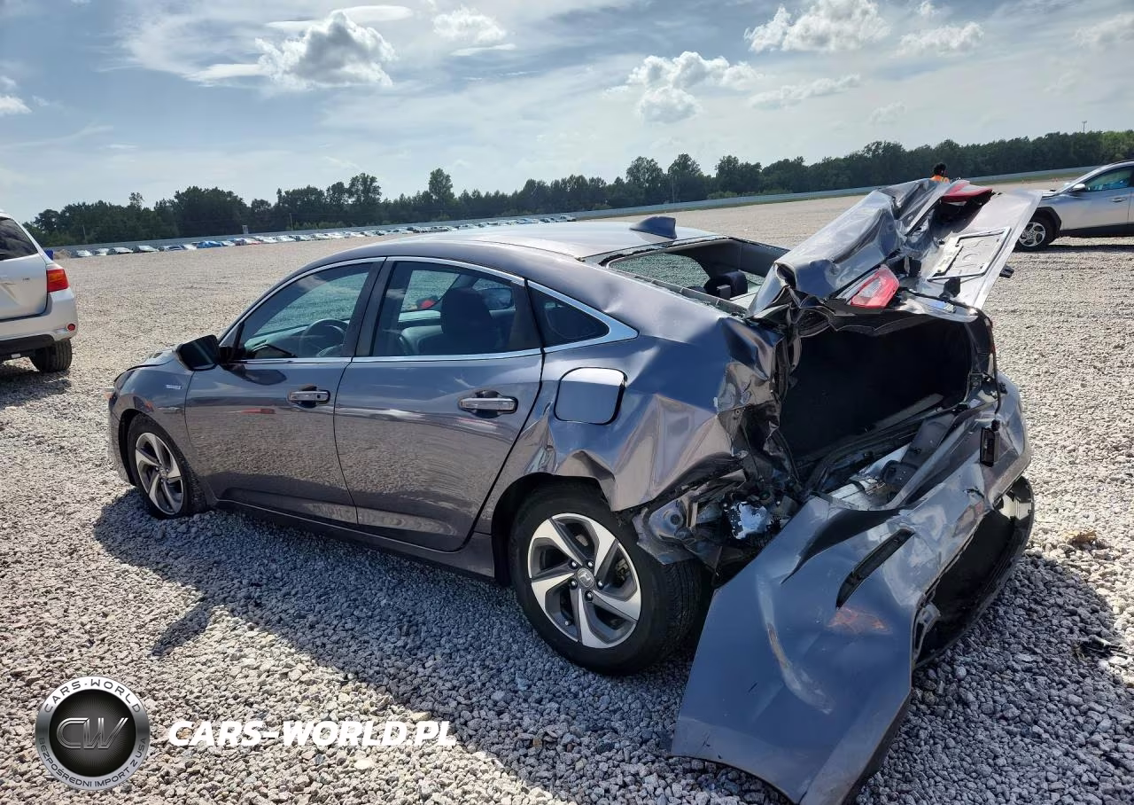 2019 Honda Insight Ex VIN:19XZE4F57KE009341 - 2