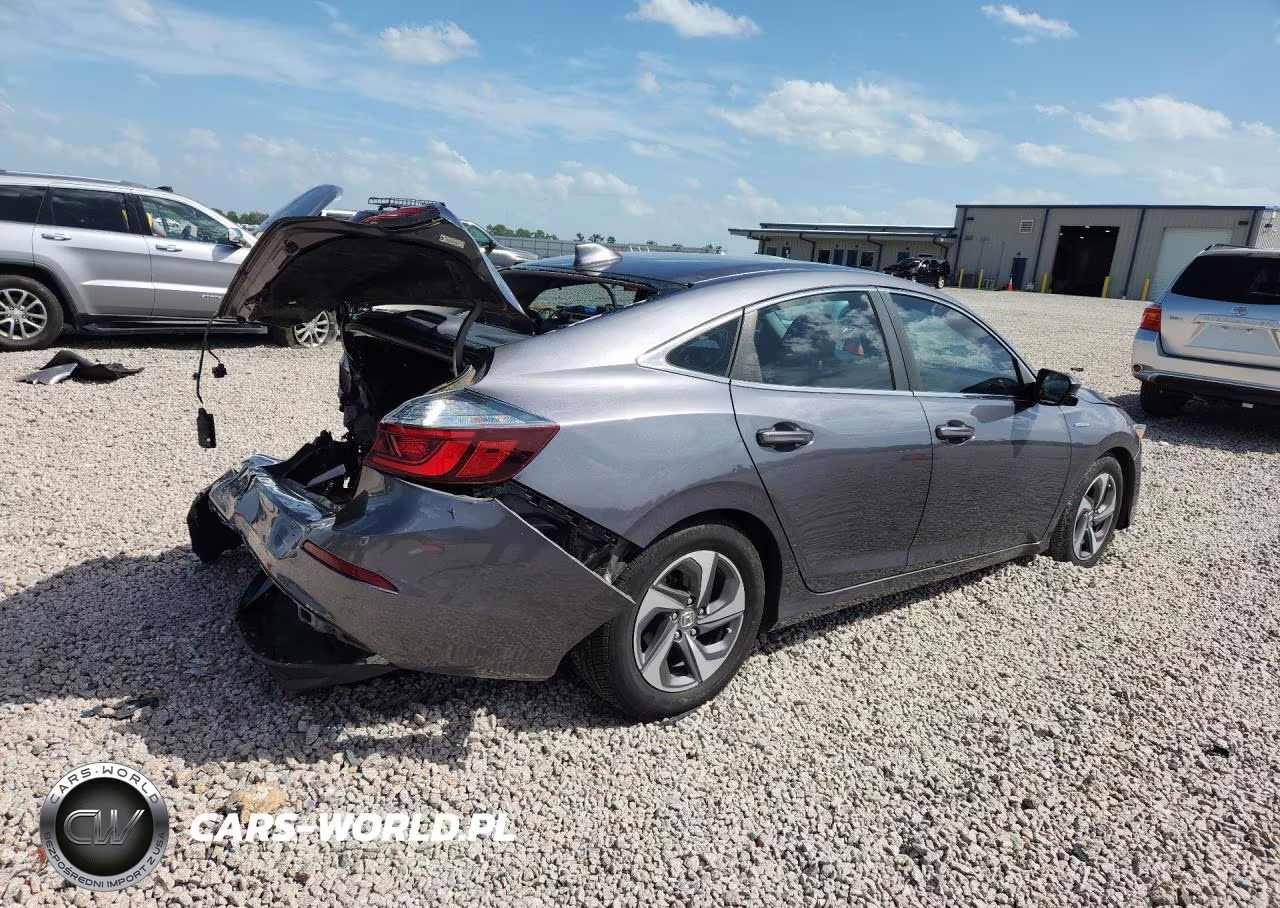 2019 Honda Insight Ex VIN:19XZE4F57KE009341 - 3