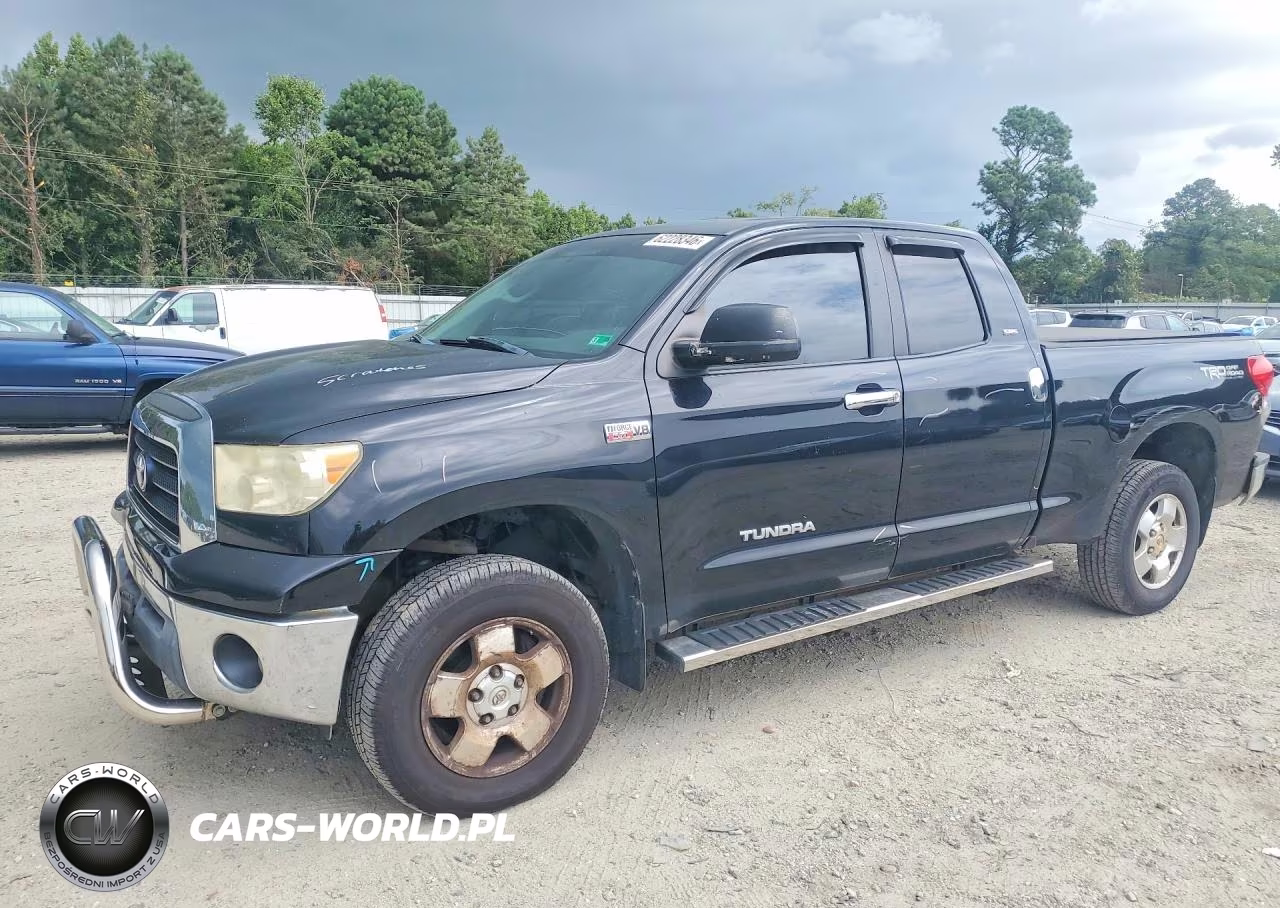 2007 Toyota Tundra Double Cab Sr5 VIN:5TFBV54167X021222 - 1