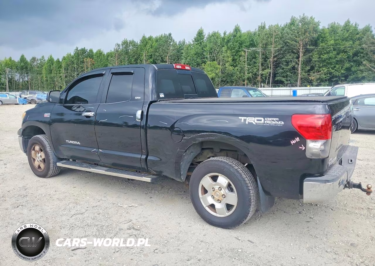 2007 Toyota Tundra Double Cab Sr5 VIN:5TFBV54167X021222 - 2