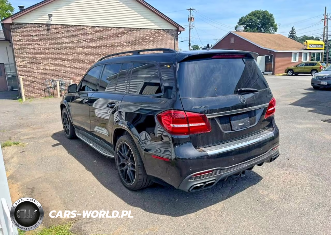 2017 Mercedes-Benz Gls 63 Amg 4Matic VIN:4JGDF7FEXHA781283 - 2