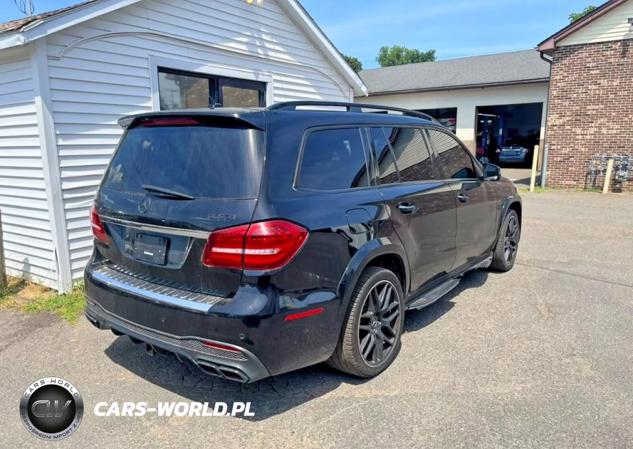 2017 Mercedes-Benz Gls 63 Amg 4Matic VIN:4JGDF7FEXHA781283 - 3