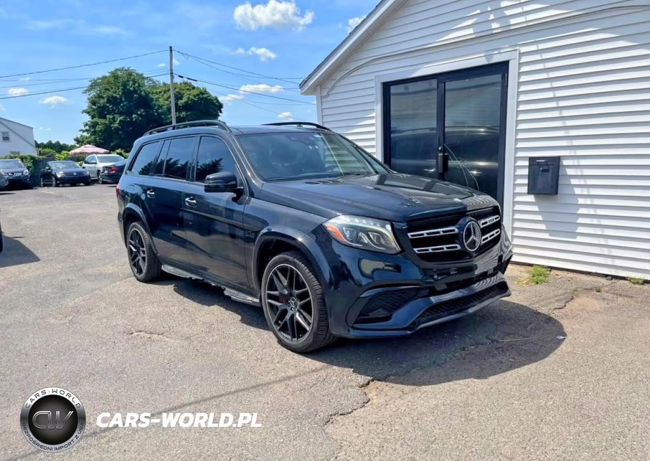 2017 Mercedes-Benz Gls 63 Amg 4Matic VIN:4JGDF7FEXHA781283 - 4
