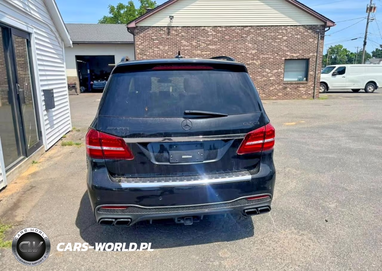2017 Mercedes-Benz Gls 63 Amg 4Matic VIN:4JGDF7FEXHA781283 - 5