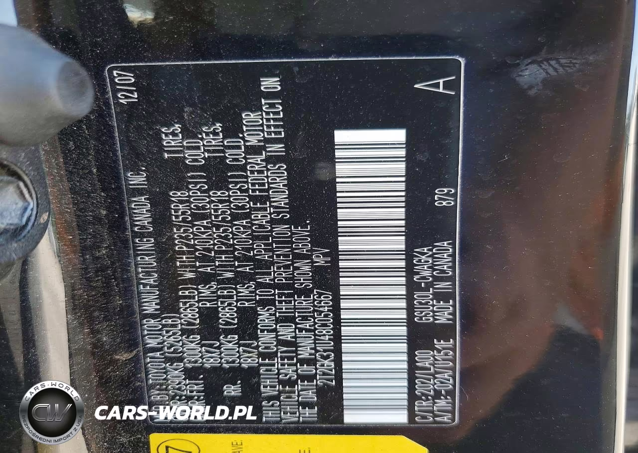 2008 Lexus Rx 350 VIN:2T2GK31U48C054667 - 13