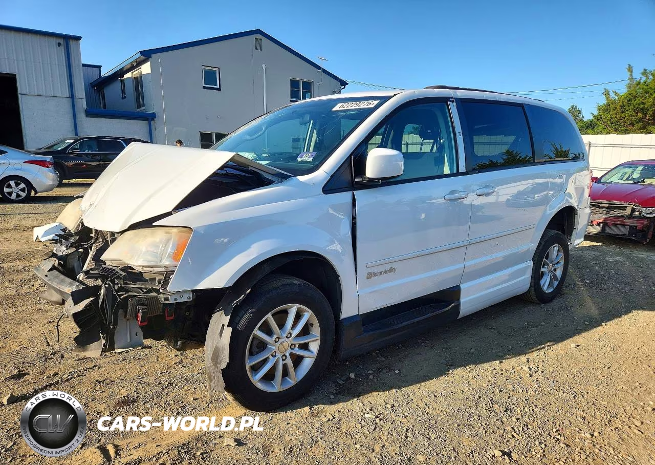 2014 Dodge Grand Caravan Sxt VIN:2C4RDGCG8ER356657 - 1