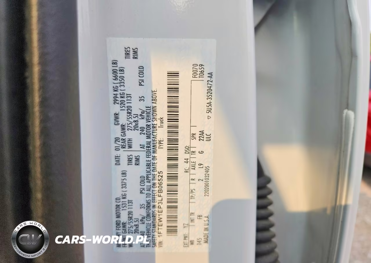 2020 Ford F150 Supercrew VIN:1FTEW1EP3LFB06525 - 13