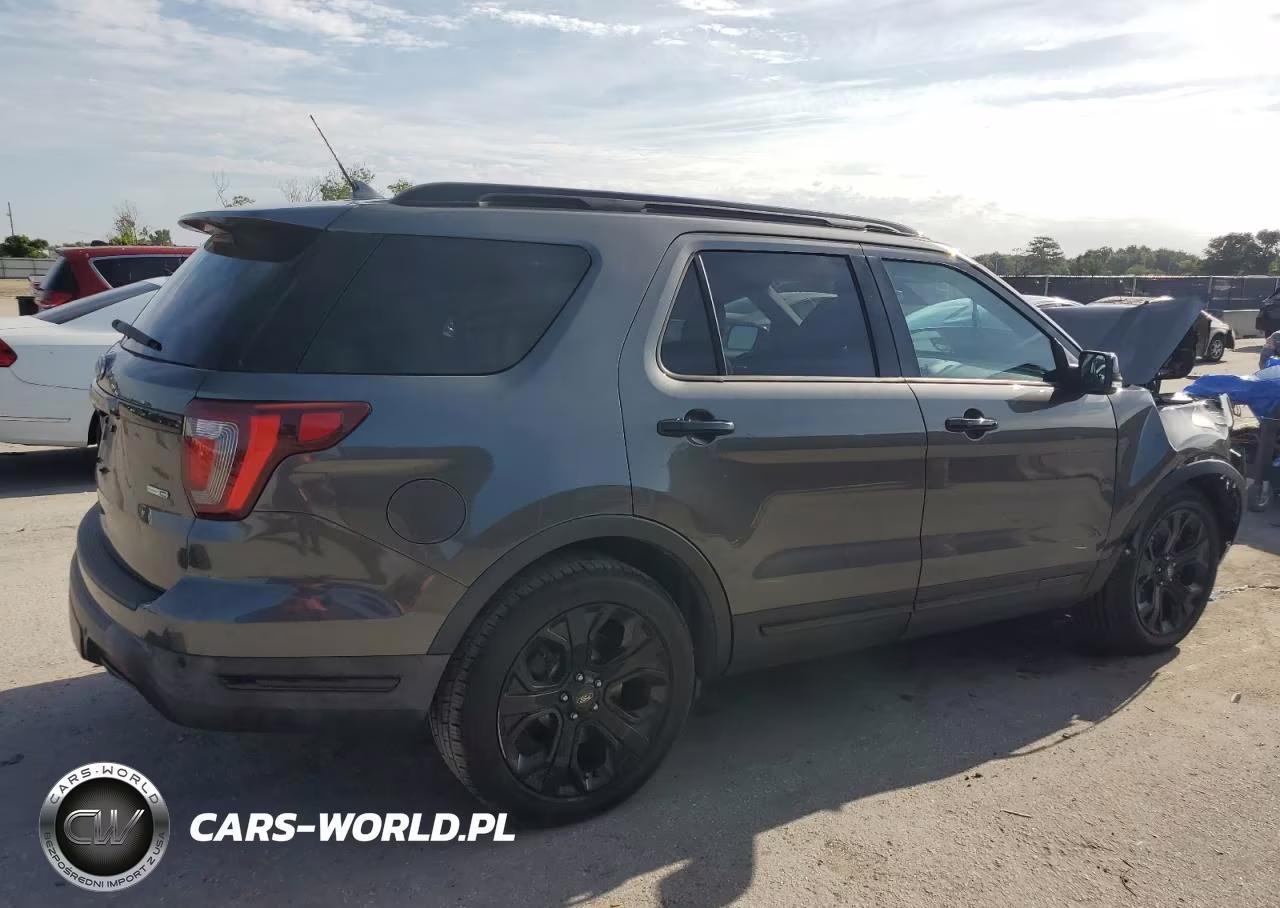 2019 Ford Explorer Sport VIN:1FM5K8GT6KGB35343 - 3