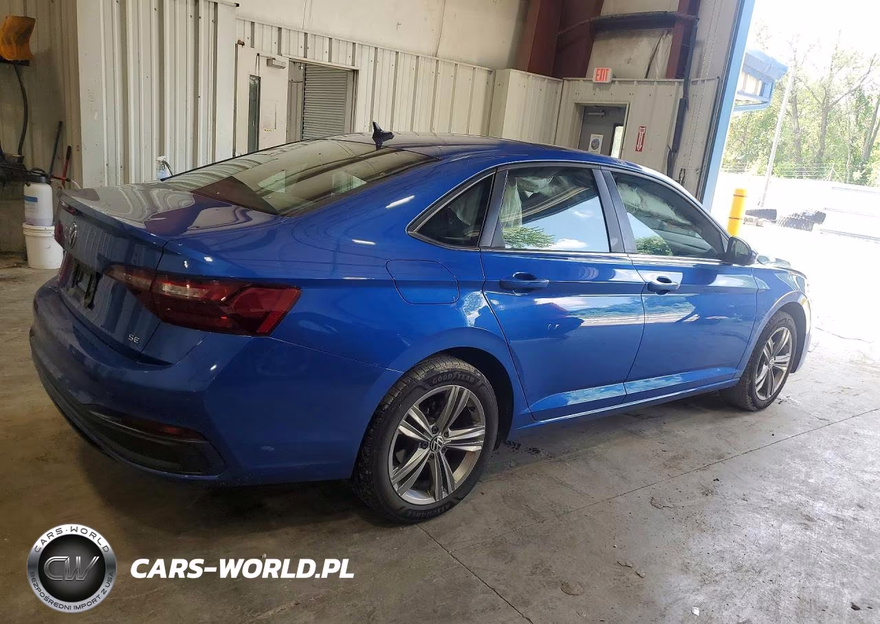 2023 Volkswagen Jetta Se VIN:3VW7M7BU6PM015229 - 3