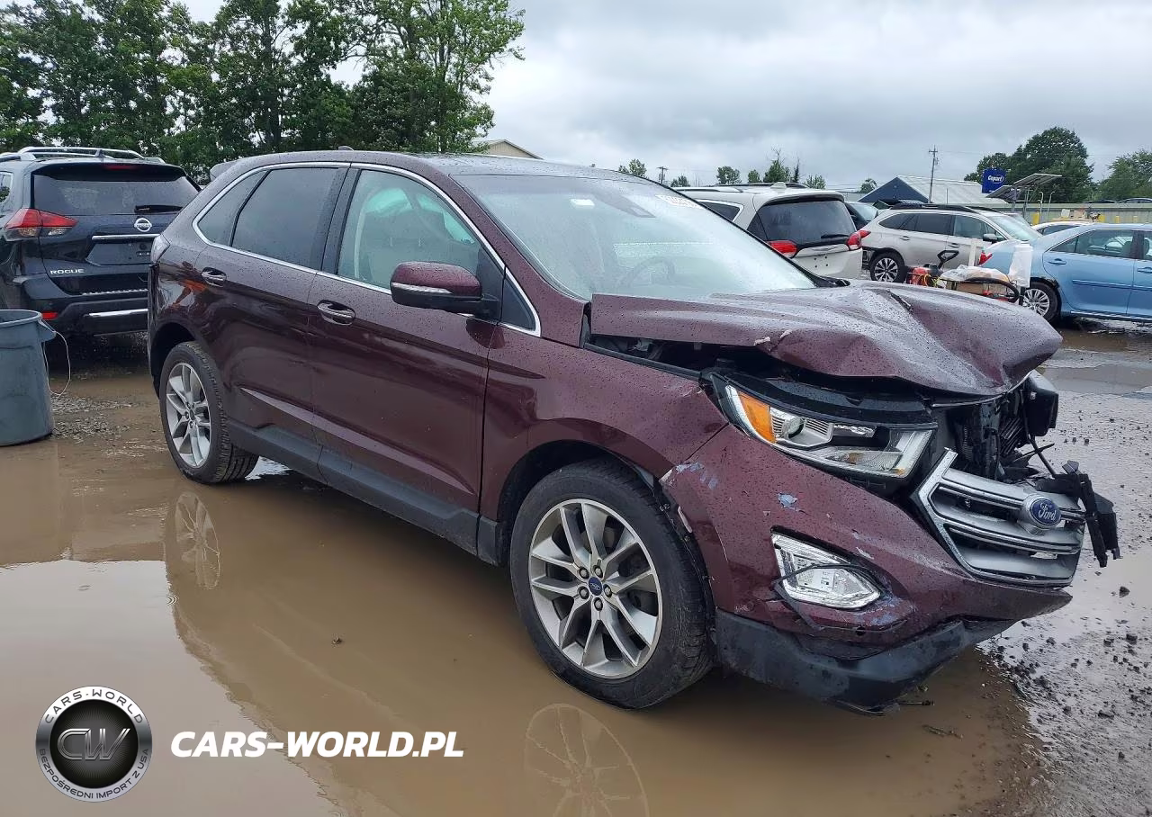 2018 Ford Edge Titanium VIN:2FMPK4K99JBC09339 - 4