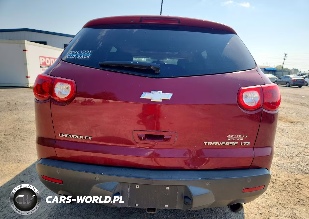 2010 Chevrolet Traverse Ltz VIN:1GNLRHED6AS102476 - 6
