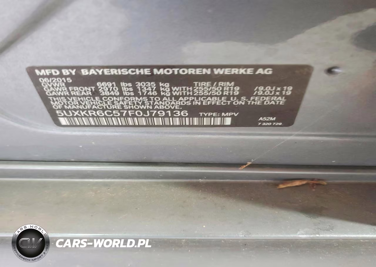 2015 BMW X5 xDrive50I VIN:5UXKR6C57F0J79136 - 13