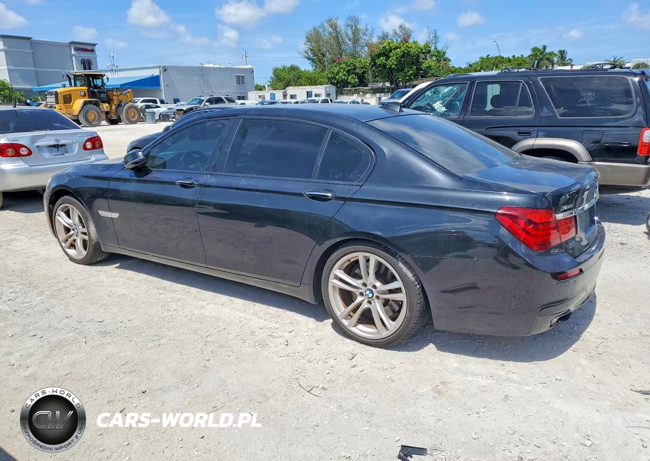 2013 BMW 750 Lxi VIN:WBAYF8C51DD140108 - 2