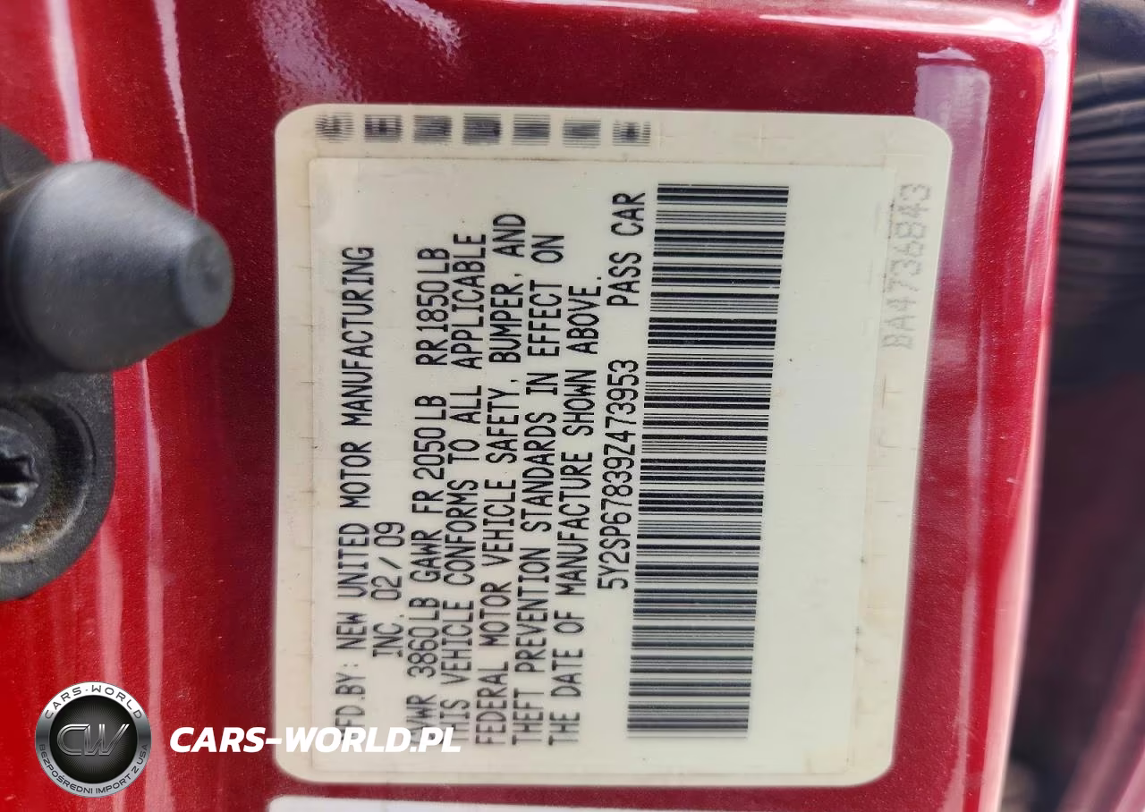 2009 Pontiac Vibe VIN:5Y2SP67839Z473953 - 12