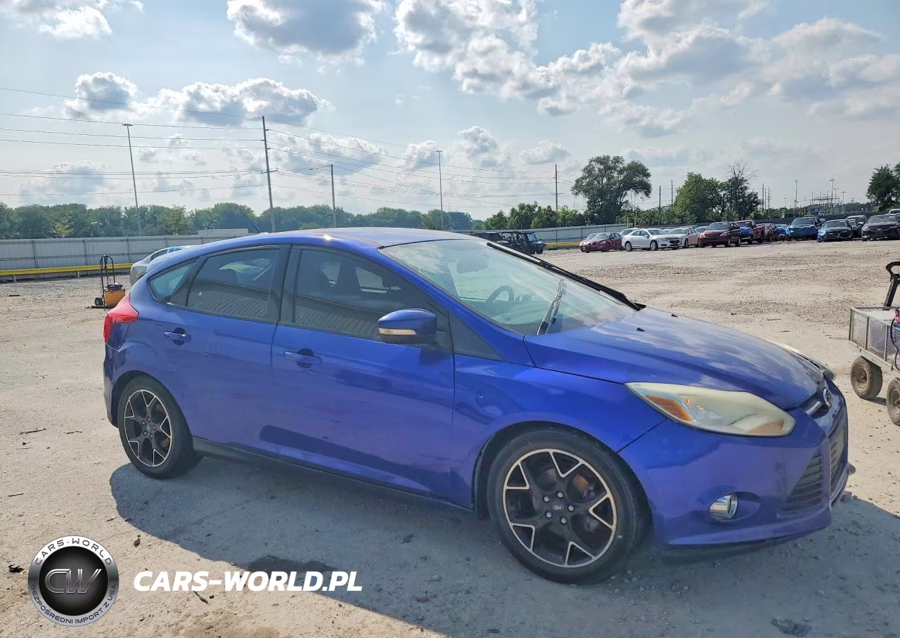 2014 Ford Focus Se VIN:1FADP3K27EL355059 - 4