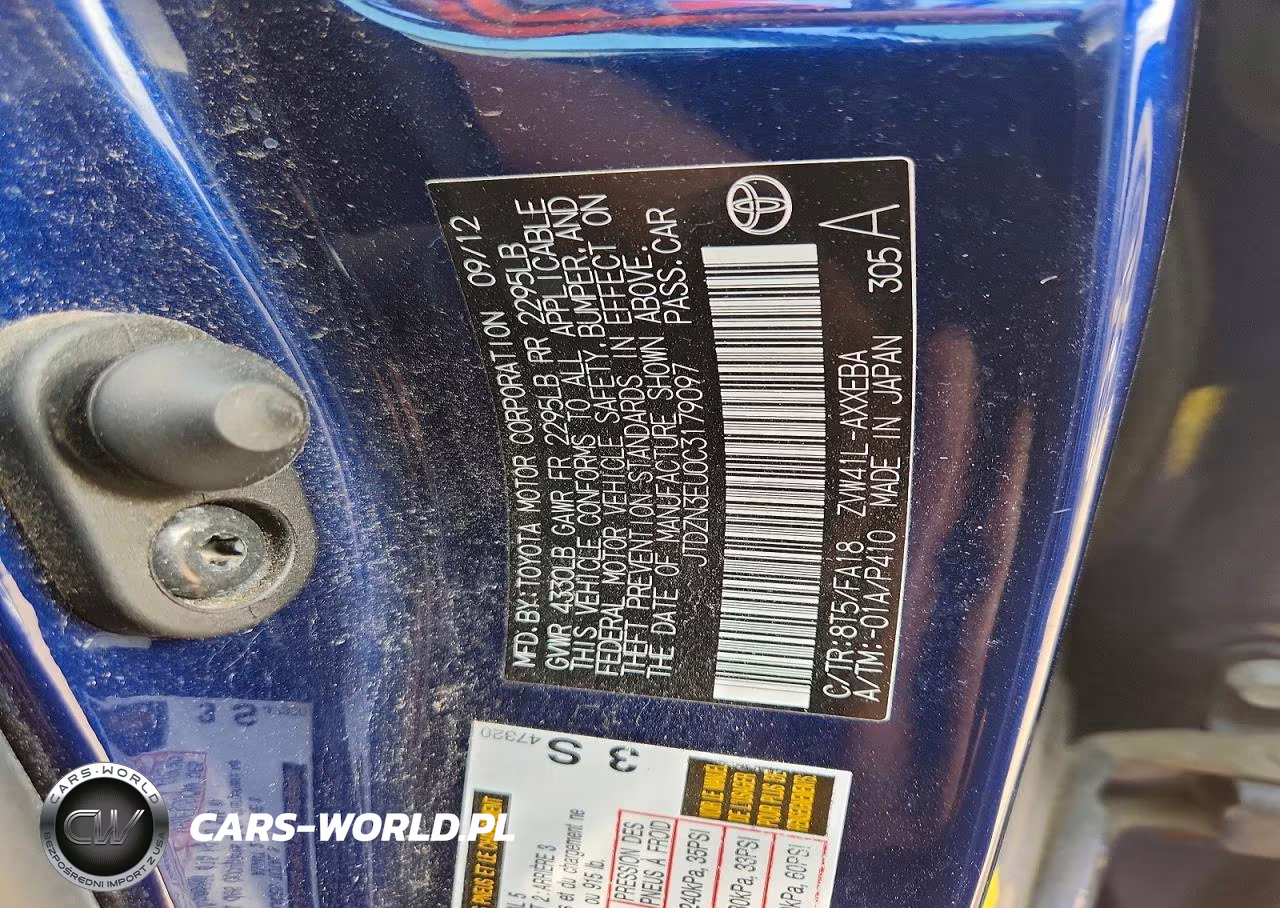 2012 Toyota Prius V Two VIN:JTDZN3EU0C3179097 - 12