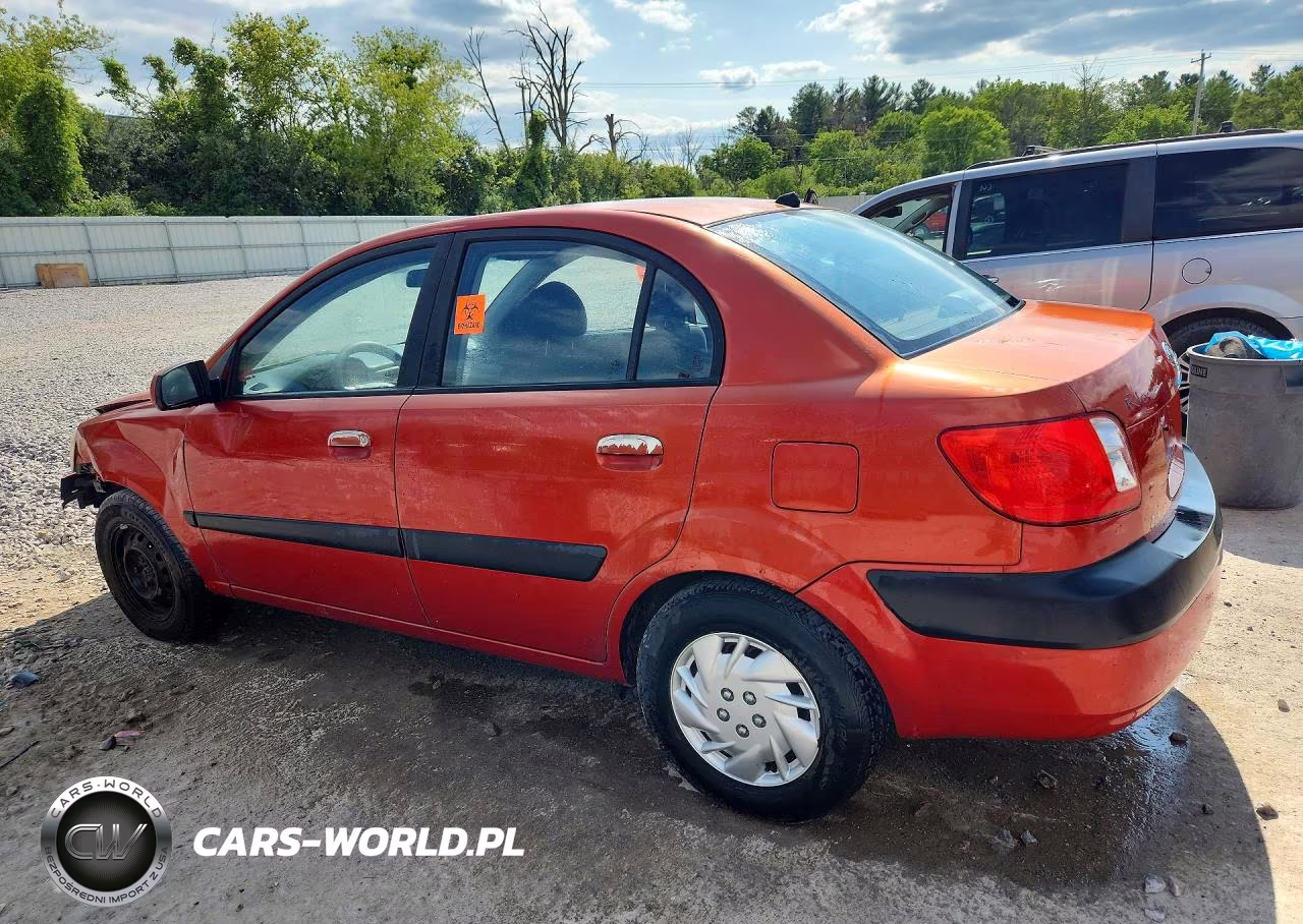 2007 Kia Rio Base VIN:KNADE123876187248 - 2