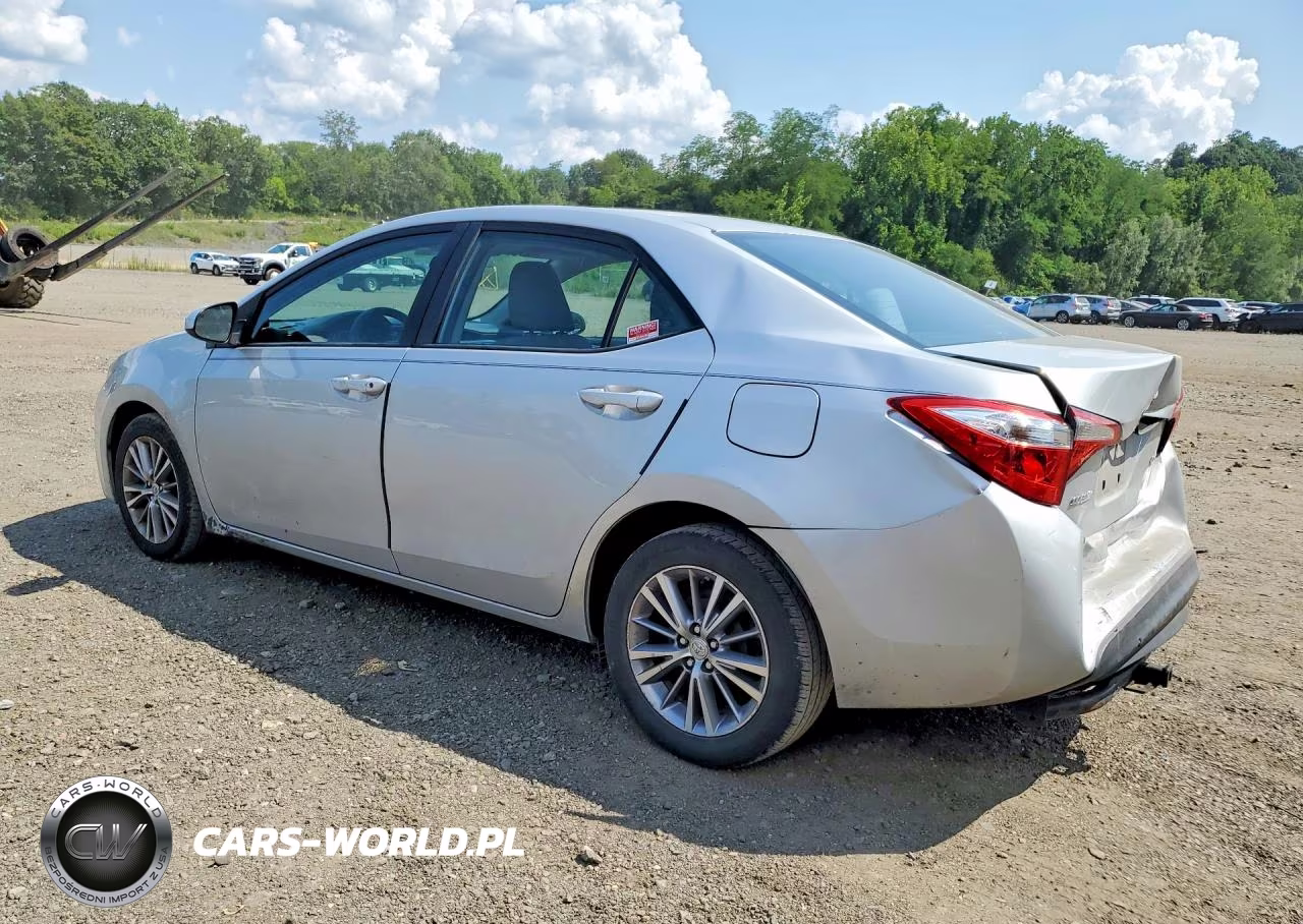 2015 Toyota Corolla Le Plus VIN:2T1BURHE6FC261004 - 2