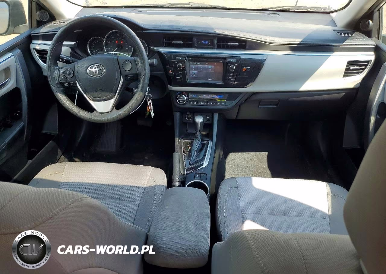 2015 Toyota Corolla Le Plus VIN:2T1BURHE6FC261004 - 8