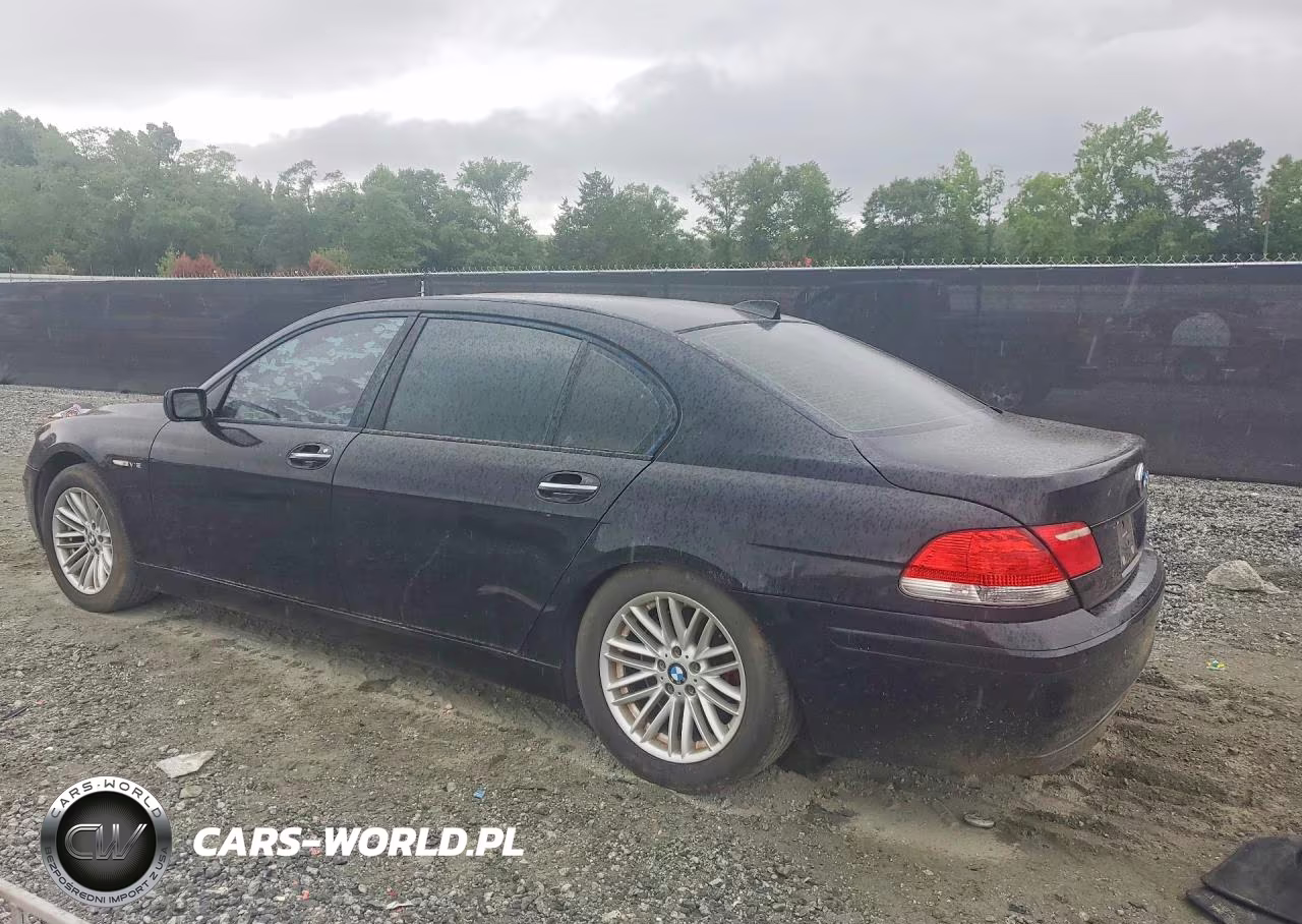 2008 BMW 760 Li VIN:WBAHN03538DD98899 - 2
