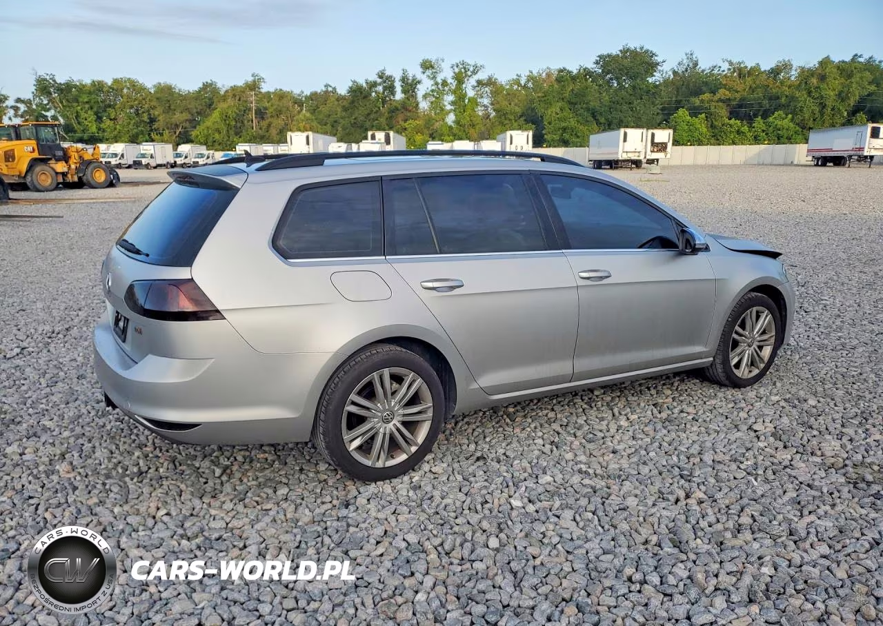 2015 Volkswagen Golf Sportwagen Tdi S VIN:3VWCA7AU3FM506221 - 3