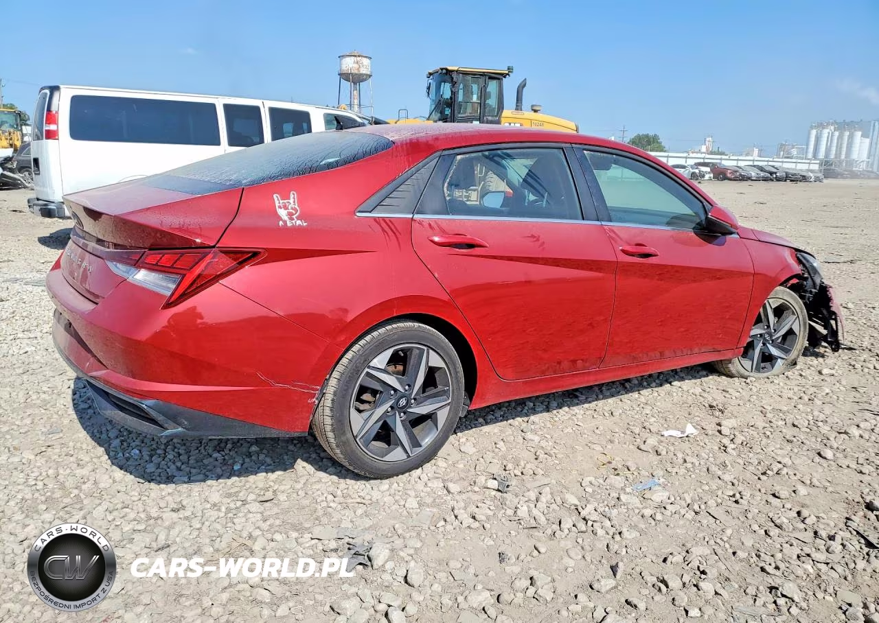 2022 Hyundai Elantra Sel VIN:KMHLN4AG2NU328274 - 3
