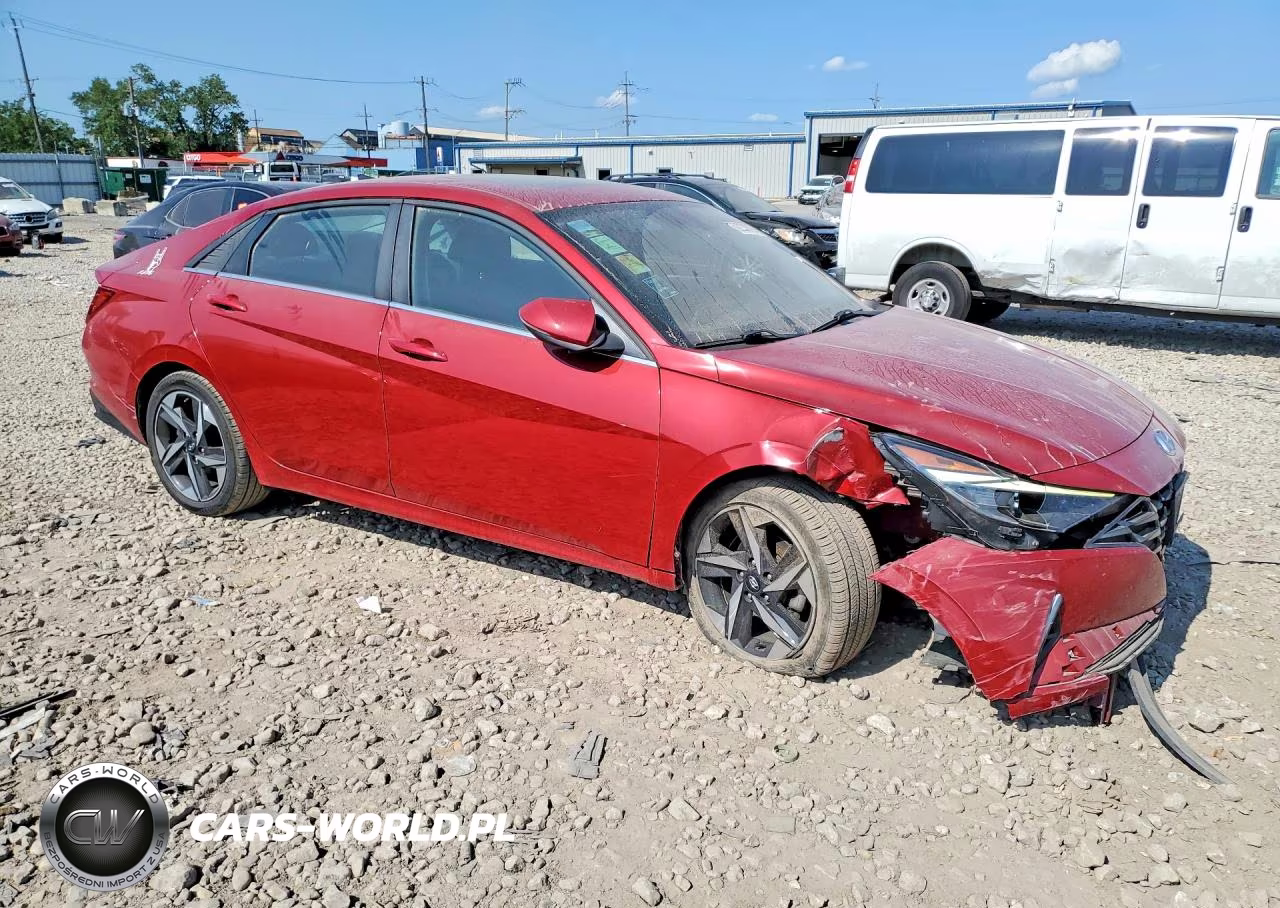 2022 Hyundai Elantra Sel VIN:KMHLN4AG2NU328274 - 4