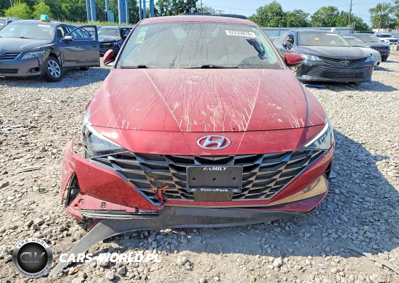 2022 Hyundai Elantra Sel VIN:KMHLN4AG2NU328274 - 5