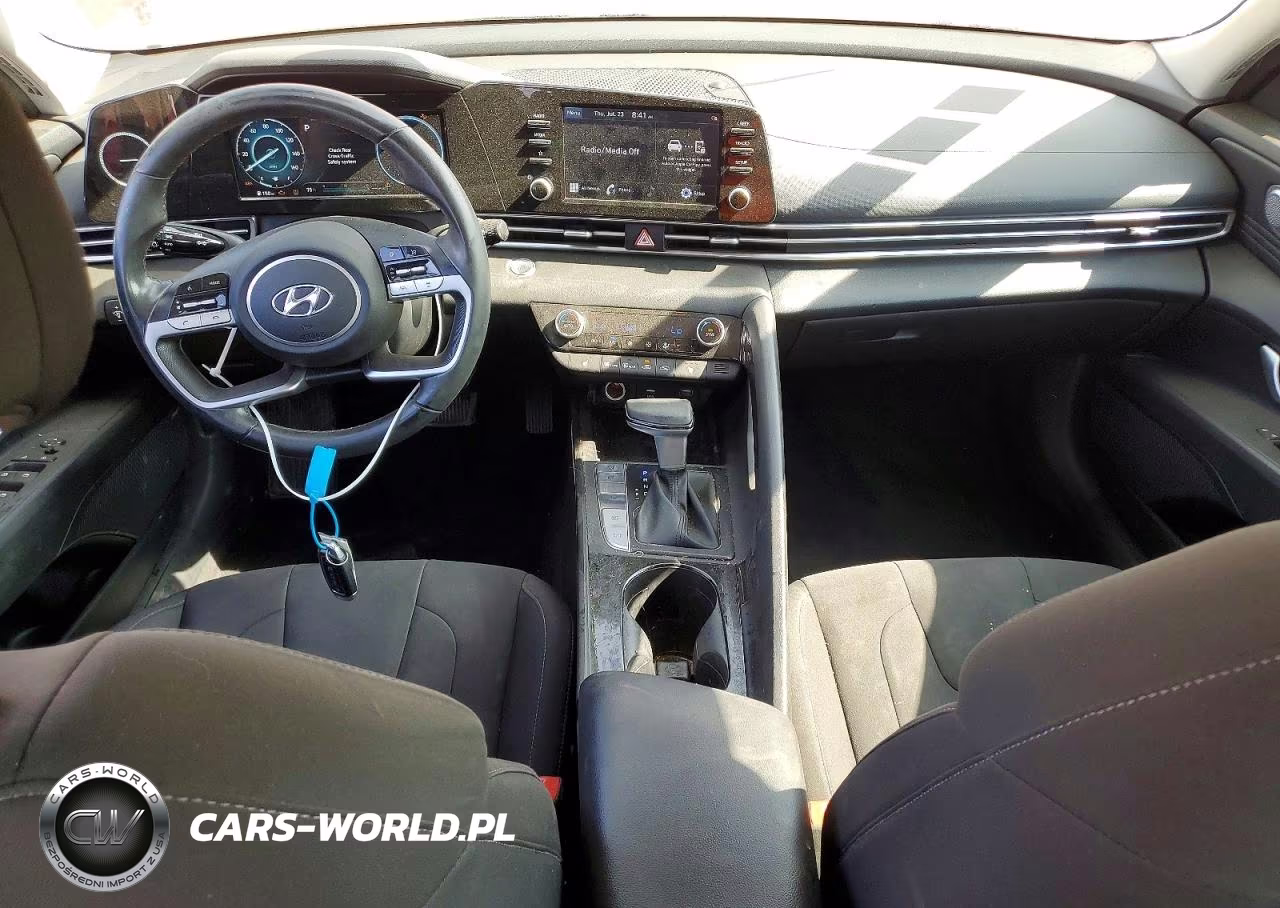 2022 Hyundai Elantra Sel VIN:KMHLN4AG2NU328274 - 8