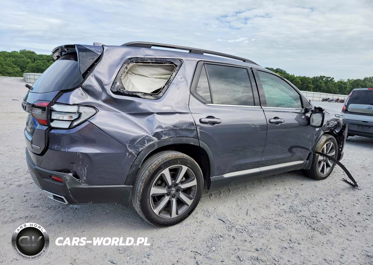 2025 Honda Pilot Touring VIN:5FNYG2H75SB016405 - 3